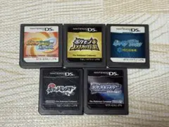 ニンテンドーDS ポケットモンスターソフト5本セット