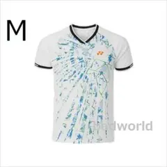 新品/M/ヨネックス/ホワイト/Tシャツ/海外モデル/19