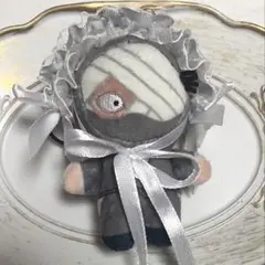 ほわぬい用ヘッドドレス White＆Perl