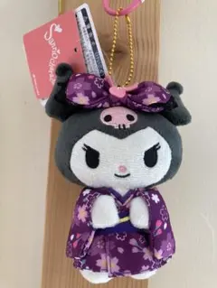 新品‼️タグ付‼️✳️サンリオ クロミ 桜着物 ぬいぐるみ マスコット キーホルダー✳️