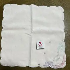 PRIVATE LABEL タオルハンカチ リボン刺繍のサムネイル