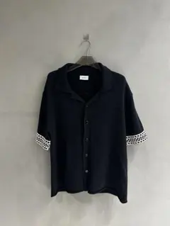 廃盤ASKYURSELF Banned Knit Cardigan プレートロゴ - メルカリ