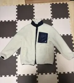 レディースフリースジャケット グレーYC R刺繍 - メルカリ