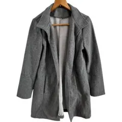 SHEIN グレー ロングコート Sサイズのサムネイル