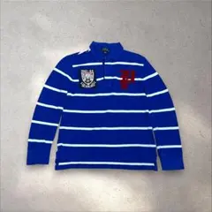 POLO RALPH LAUREN ポロシャツ　長袖　ボーダー　グランジ　Y2K