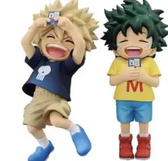 僕のヒーローアカデミア フィギュアセット デク　爆豪