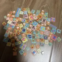 平成レトロ　ブロックシール　タイルシール