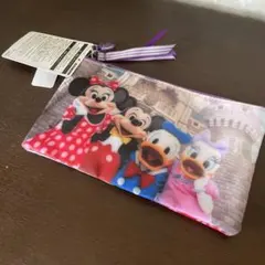 東京ディズニーリゾート　実写　ペンケース　ポーチ　タグ付き未使用品