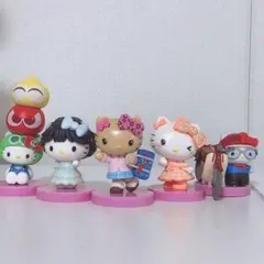 チョコエッグ　キティ　ぷよぷよ　昭和　平成　日焼け　ホンダ　セット