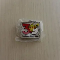 ポケモン30周年メタルチャームマスコット　ピカチュウ【単品】