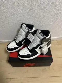 ナイキエアージョーダン1ハイOG セイル／ダークモカ／ブラック