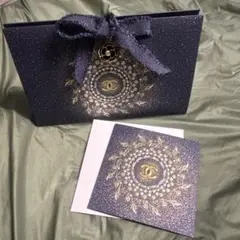 CHANEL 2025ホリデー限定ラッピング メッセージカード付