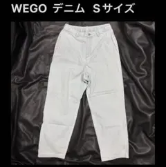 WEGO デニム パンツ ライトブルー Sサイズ ウィゴー ジーンズ ワイドのサムネイル