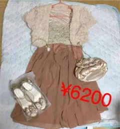 アクシーズ 結婚式 フォーマル ドレス バッグ シューズ