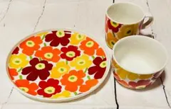 【marimekko マリメッコ】子供用食器３点セット　新品未使用のサムネイル