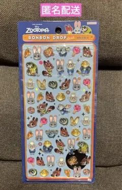 正規品　ボンボンドロップシール ミニ ディズニー ズートピア