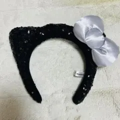 USJキティカチューシャ黒