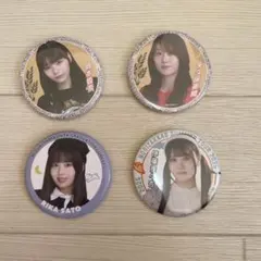 乃木坂46 シルエットツアー2025 ピンバッジ4個セット