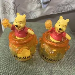 TDLプーさん ハニーポット型フィギュア容器2個セット