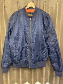 ネイビー ボンバージャケット （フライトジャケット） MA1風