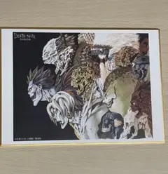 デスノート　原画展　ミニ色紙　死神　デスノート展