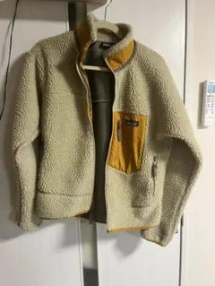 patagonia フリースジャケット クリーム・イエロー