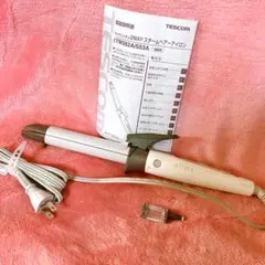 テスコム　マイナスイオン　2way スチームヘアーアイロン