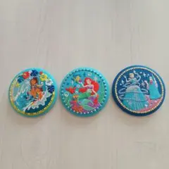 ディズニー刺繍バッジ3点セット