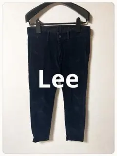 ☘️P1☘Lee ネイビー ストレッチ コーデュロイパンツ メンズ Mのサムネイル