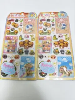 【新品・正規品】みにちゅあポップシール うるちゅる なっとうちゃん　2点セット