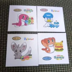 ポケモンパンシール 4枚セット