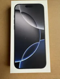新品未開封　iPhone16pro max 512GB ブラックチタニウム