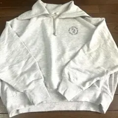 earth music&ecology ハーフジップ スウェット F 美品