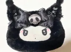 クロミ フェイス型ポーチ モコモコ サンリオ