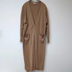 ユニクロ　UNIQLO　UVカット　スリット　ロングカーディガン