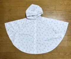ミニーちゃん　レインコート　ポンチョ　80-95cm
