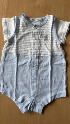 ファミリア　familiar 60 半袖　ロンパース