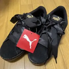 【今日限定お値下げ！！新品、未使用】PUMA スニーカー ブラック 24.5