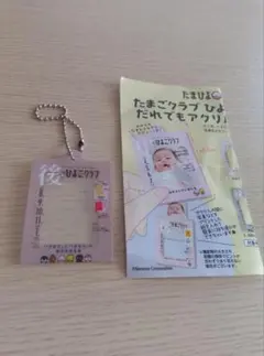 たまごクラブ ひよこクラブ だれでもアクリルチャーム 後期のひよこクラブ