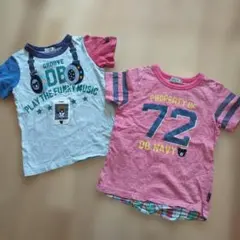 ダブルB　ミキハウス　Tシャツ　2枚セット　110cm