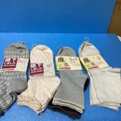 2035 レディースソックス　麻