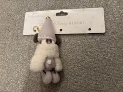 リルリンリン ぬいぐるみチャーム 白 ベージュ ディズニー クリスマス 2025