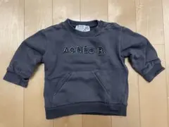 agnès b. ダークグレー トレーナー 2ans