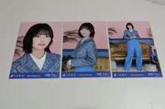 乃木坂46 生写真 14周年記念 中西アルノ 3種コンプ - メルカリ