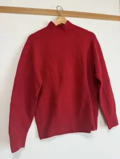 ユニクロ　リブ編みニット