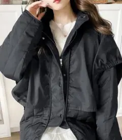 クラシカルエルフ レイヤードキルティングコート