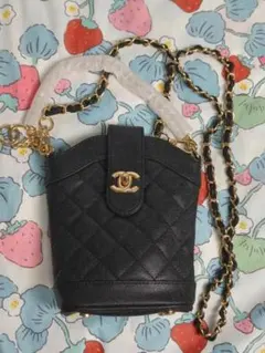 ❤VIP非売品❤限定 ブラック キルティング ショルダーバッグ 非売品♡VIP限定 スマホショルダーバッグ ブラック 2025年最新