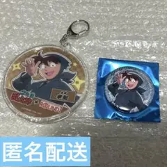 忍たま乱太郎 ラウンドワン　アクリルキーホルダー　缶バッジ　土井半助
