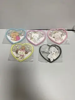 mikko illustrations クリアラバーコースター　全種セット