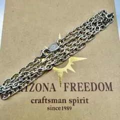 美品　アリゾナフリーダム　丸細チェーン　約50センチ　定価30910円